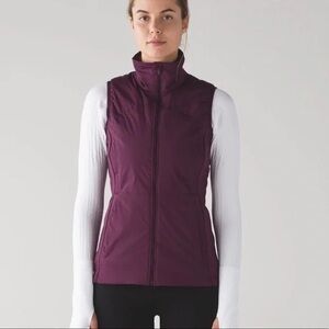 NWOT Lululemon Run For Cold Vest